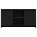 Gabinete de TV Roble Negro 102 x 37,5 x 52,5 cm