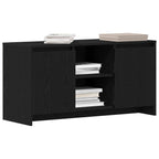 Gabinete de TV Roble Negro 102 x 37,5 x 52,5 cm