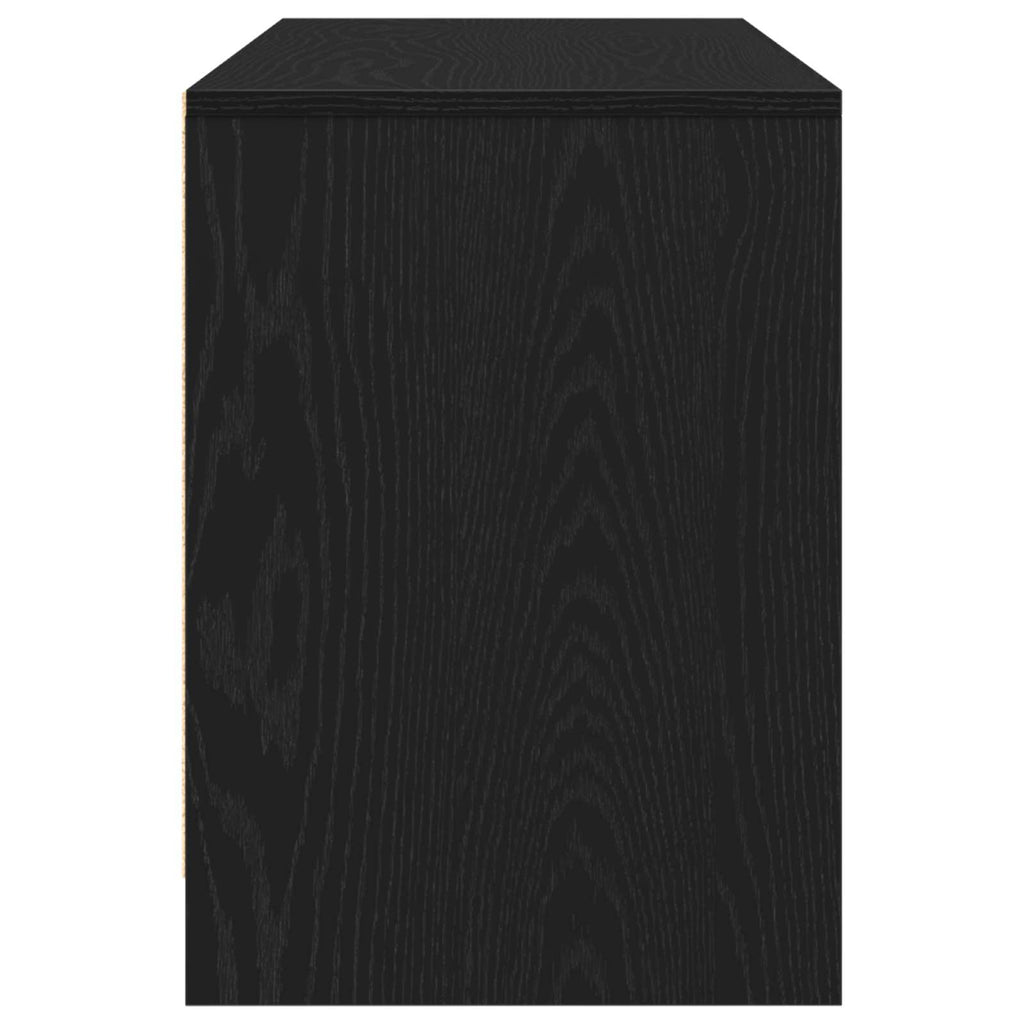 Gabinete de TV Roble Negro 102 x 37,5 x 52,5 cm