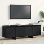 Gabinete de TV Roble Negro 120 x 30 x 40,5 cm