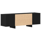 Gabinete de TV Roble Negro 120 x 30 x 40,5 cm