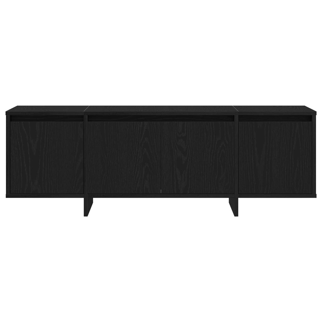 Gabinete de TV Roble Negro 120 x 30 x 40,5 cm