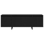 Gabinete de TV Roble Negro 120 x 30 x 40,5 cm