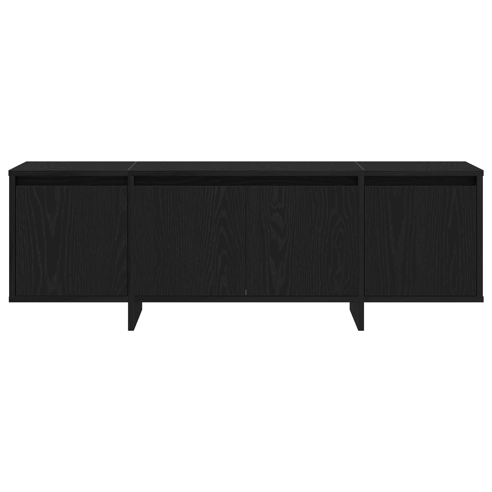 Gabinete de TV Roble Negro 120 x 30 x 40,5 cm