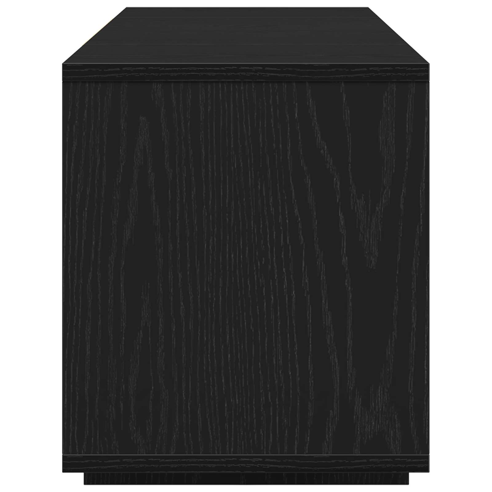 Gabinete de TV Roble Negro 120 x 30 x 40,5 cm