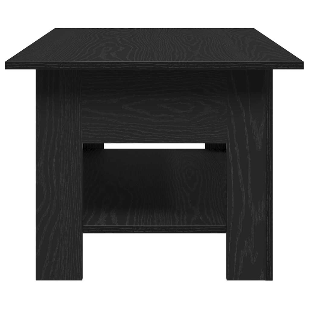 Mesa de Café Roble Negro 102 x 55 x 42 cm Madera de ingeniería