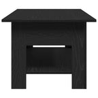 Mesa de Café Roble Negro 102 x 55 x 42 cm Madera de ingeniería