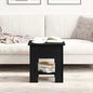 Mesa de Café Roble Negro 102 x 55 x 42 cm Madera de ingeniería