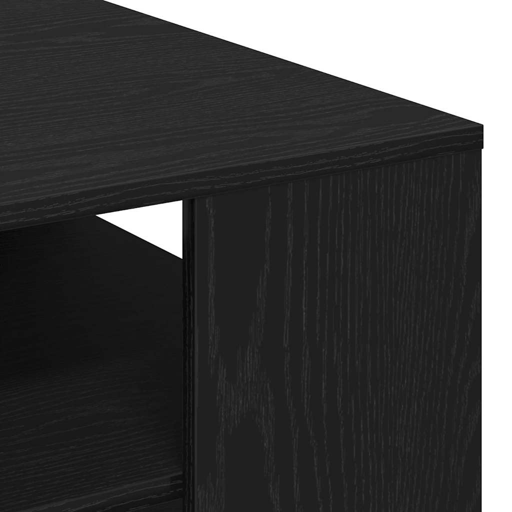 Mesa de Café Roble Negro 102 x 55 x 43 cm Madera de ingeniería
