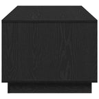 Mesa de Café Roble Negro 102 x 55 x 43 cm Madera de ingeniería