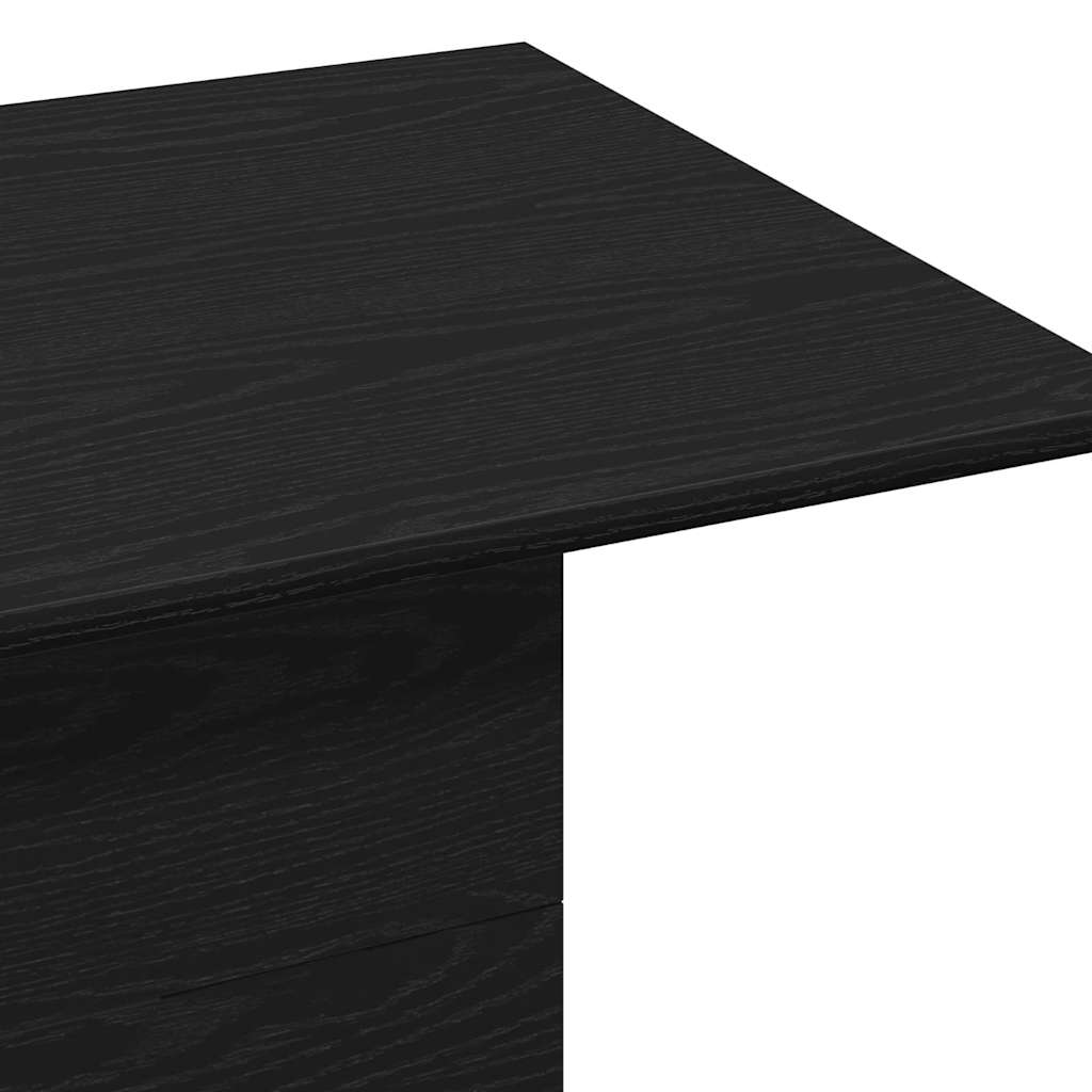 Mesa de Café Roble Negro 102 x 55,5 x 40 cm