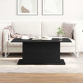 Mesa de Café Roble Negro 102 x 55,5 x 40 cm