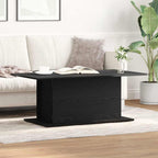 Mesa de Café Roble Negro 102 x 55,5 x 40 cm
