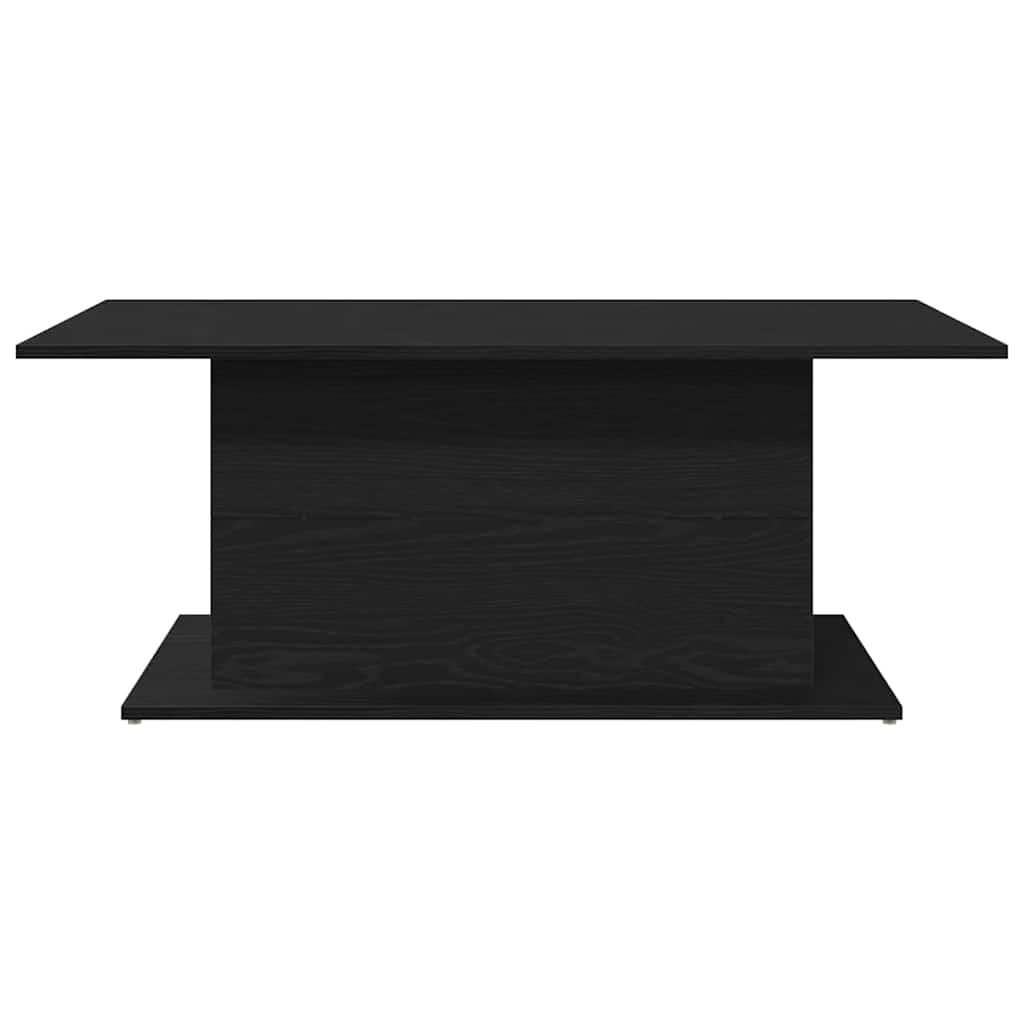 Mesa de Café Roble Negro 102 x 55,5 x 40 cm