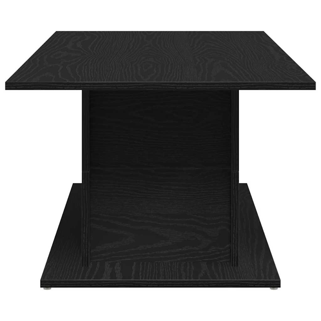 Mesa de Café Roble Negro 102 x 55,5 x 40 cm
