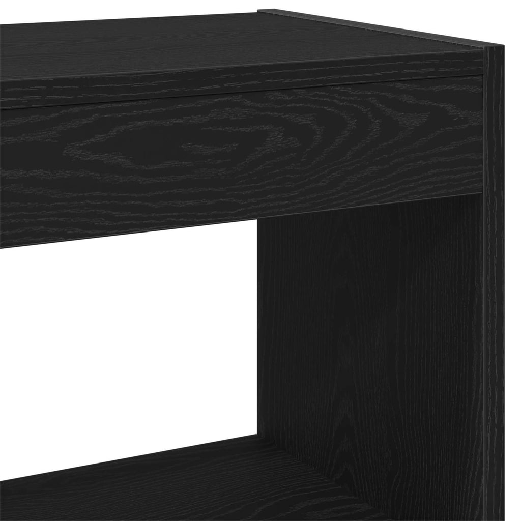 Estantería para libros Roble Negro 40 x 30 x 71,5 cm
