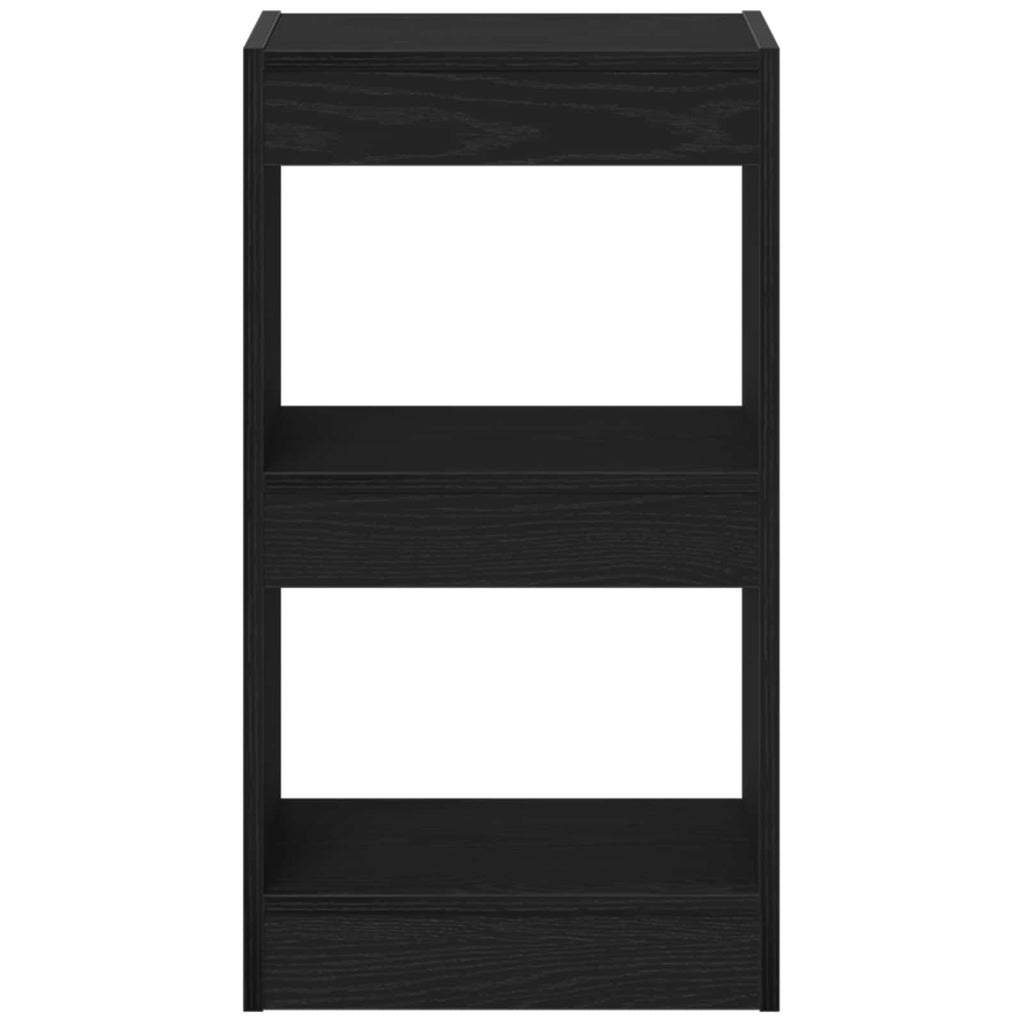 Estantería para libros Roble Negro 40 x 30 x 71,5 cm