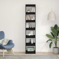 Librería Roble Negro 40 x 30 x 198 cm Madera de ingeniería