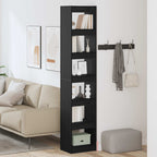 Librería Roble Negro 40 x 30 x 198 cm Madera de ingeniería