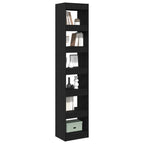 Librería Roble Negro 40 x 30 x 198 cm Madera de ingeniería