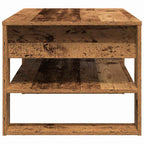Mesa de Café Madera envejecida 102 x 55 x 45 cm