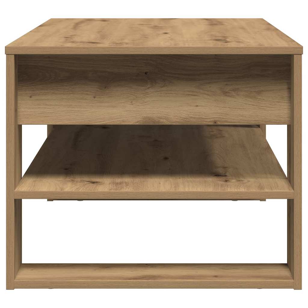 Mesa de Café Roble artesanal 102 x 55 x 45 cm