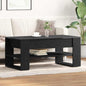 Mesa de Café Roble Negro 102 x 55 x 45 cm Madera de ingeniería