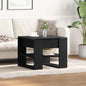 Mesa de Café Roble Negro 55,5 x 55 x 45 cm Madera de ingeniería