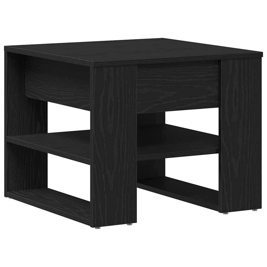 Mesa de Café Roble Negro 55,5 x 55 x 45 cm Madera de ingeniería
