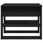 Mesa de Café Roble Negro 55,5 x 55 x 45 cm Madera de ingeniería