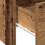 Mesa de Café con cajón Madera envejecida 102 x 55 x 43,5 cm