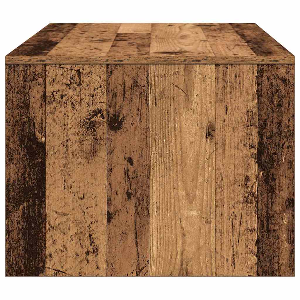 Mesa de Café con cajón Madera envejecida 102 x 55 x 43,5 cm