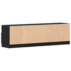 Gabinete de TV con cajón Roble Negro 150 x 33,5 x 45 cm