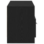 Gabinete de TV con cajón Roble Negro 150 x 33,5 x 45 cm