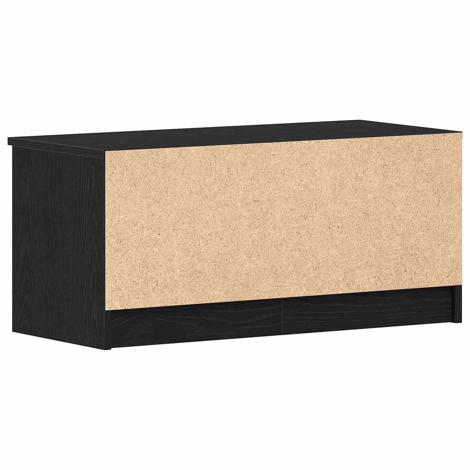 Gabinete de TV 2 pcs Roble Negro 80 x 35 x 36,5 cm