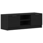 Gabinete de TV Roble Negro 102 x 32 x 35.5 cm