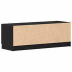 Gabinete de TV Roble Negro 102 x 32 x 35.5 cm