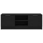 Gabinete de TV Roble Negro 102 x 32 x 35.5 cm