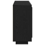 Vitrina Roble Negro 92 x 35 x 75 cm Madera contrachapada