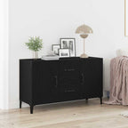 Vitrina Roble Negro 100 x 36 x 60 cm Madera contrachapada