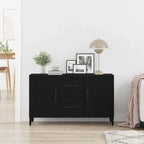 Vitrina Roble Negro 100 x 36 x 60 cm Madera contrachapada