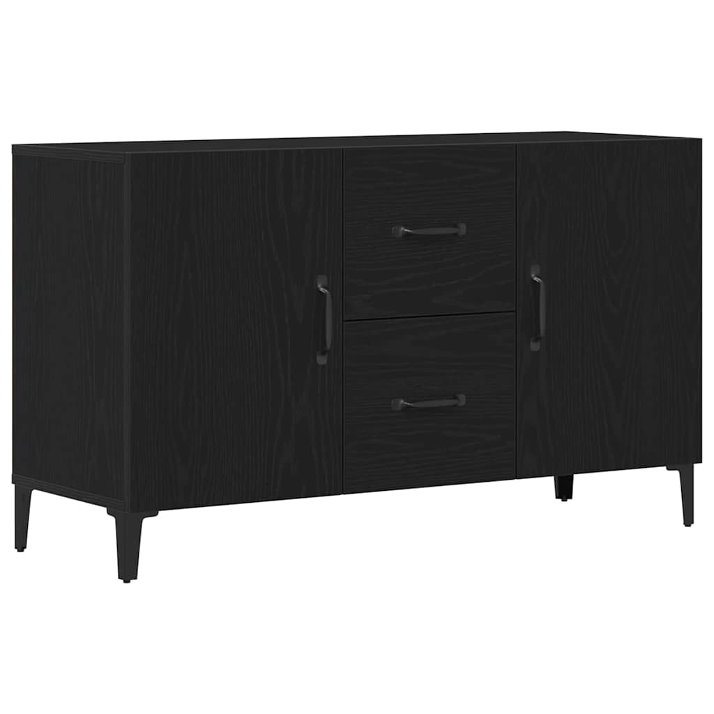 Vitrina Roble Negro 100 x 36 x 60 cm Madera contrachapada