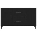 Vitrina Roble Negro 100 x 36 x 60 cm Madera contrachapada