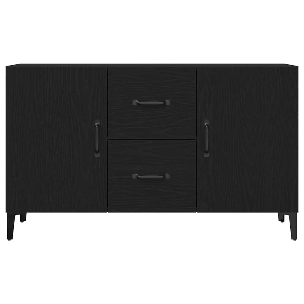 Vitrina Roble Negro 100 x 36 x 60 cm Madera contrachapada