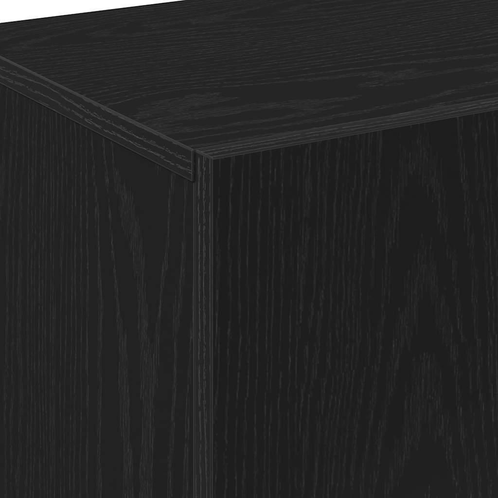 Alacena Roble Negro 70 x 31 x 115 cm Madera contrachapada