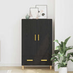 Alacena Roble Negro 70 x 31 x 115 cm Madera contrachapada