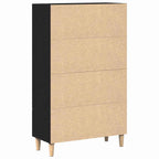 Alacena Roble Negro 70 x 31 x 115 cm Madera contrachapada