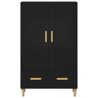 Alacena Roble Negro 70 x 31 x 115 cm Madera contrachapada