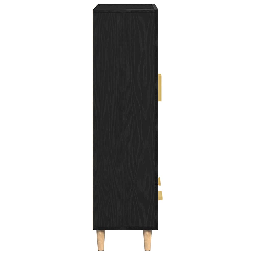 Alacena Roble Negro 70 x 31 x 115 cm Madera contrachapada
