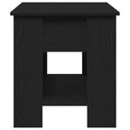 Mesa de Café Roble negro 101 x 49 x 52 cm Madera contrachapada